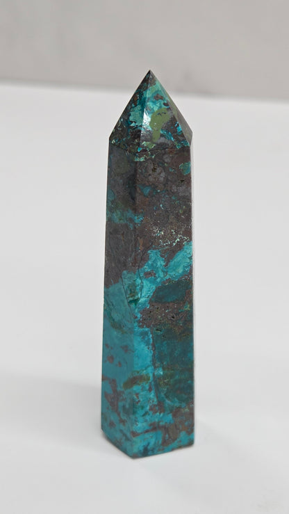 Azurite Chrysocolla tower