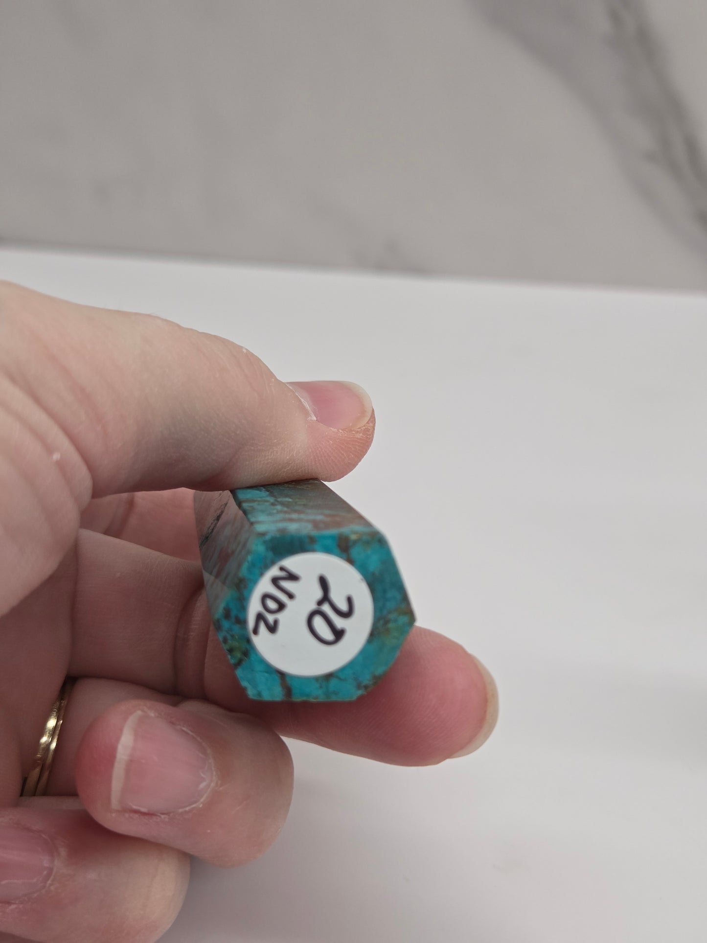 Azurite Chrysocolla tower