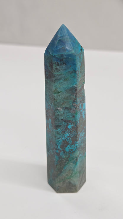 Azurite Chrysocolla tower