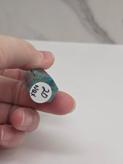 Azurite Chrysocolla tower