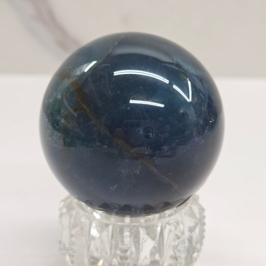 Blue Fluorite sphere