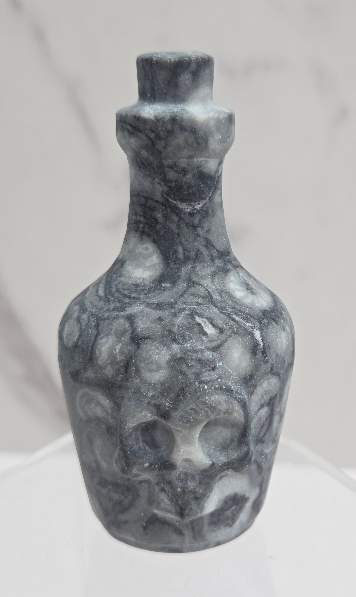 Potion bottle - Fossil Shell Jasper