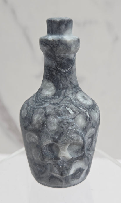 Potion bottle - Fossil Shell Jasper