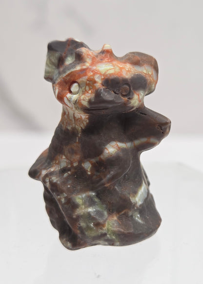 Cute standing dragon carving (S)