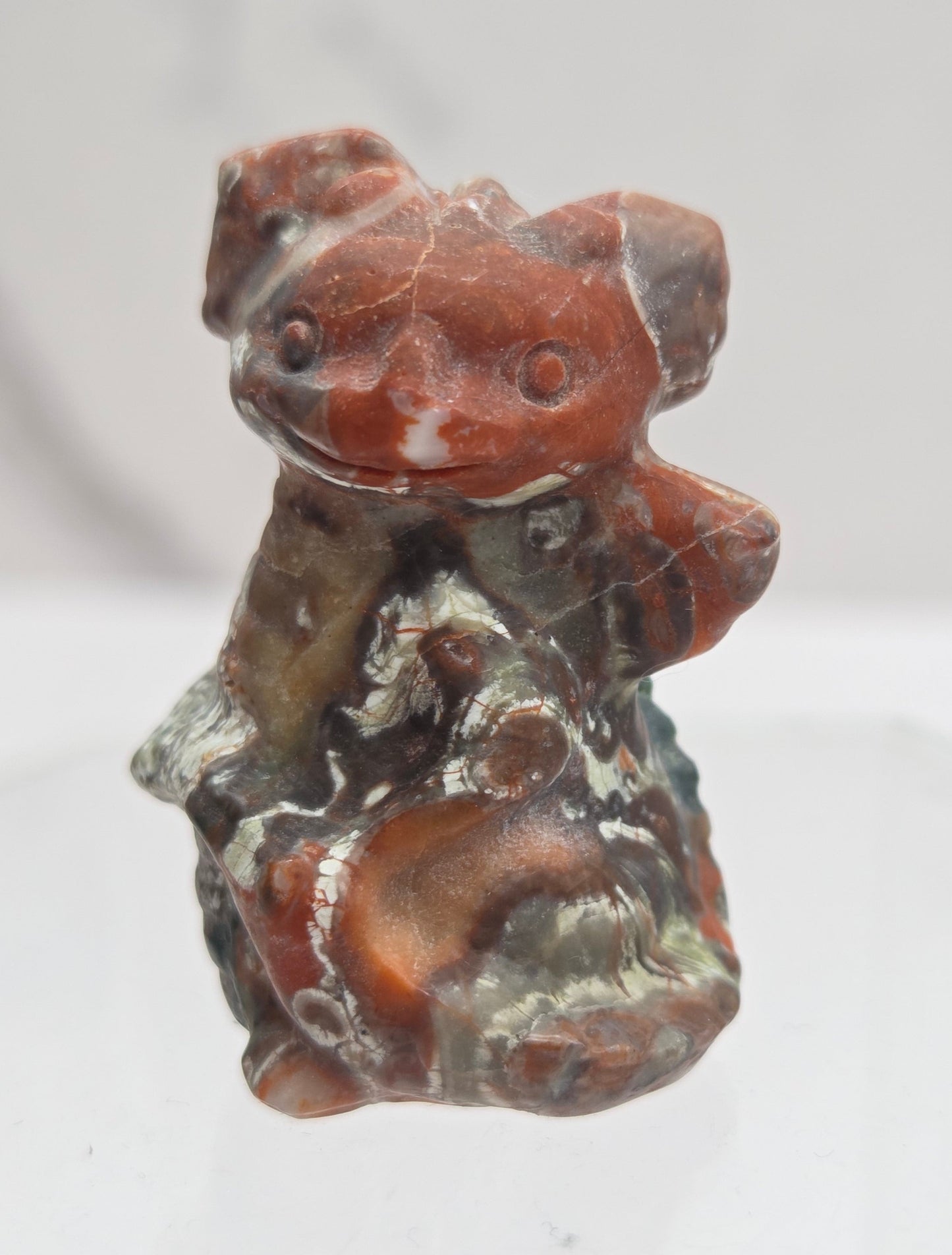 Cute standing dragon carving (S)