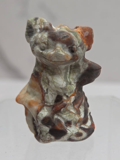 Cute standing dragon carving (S)