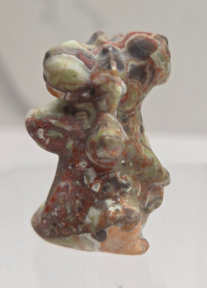 Cute standing dragon carving (S)