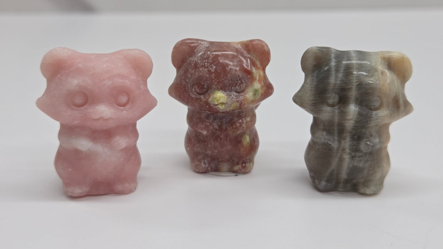 "Trash Panda"/Raccoon carving (S)