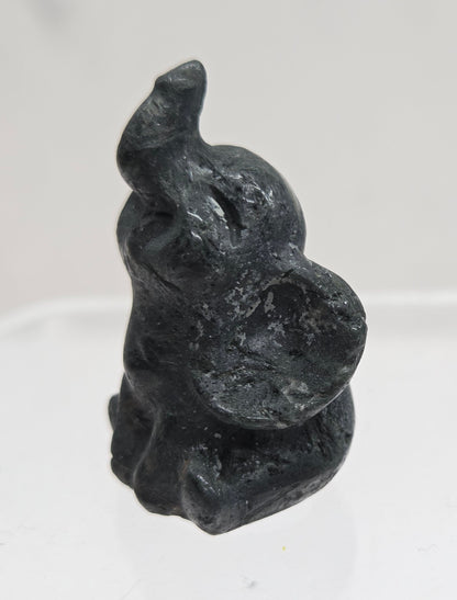 "Dumbo" baby elephant carving (S)