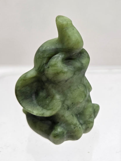 "Dumbo" baby elephant carving (S)