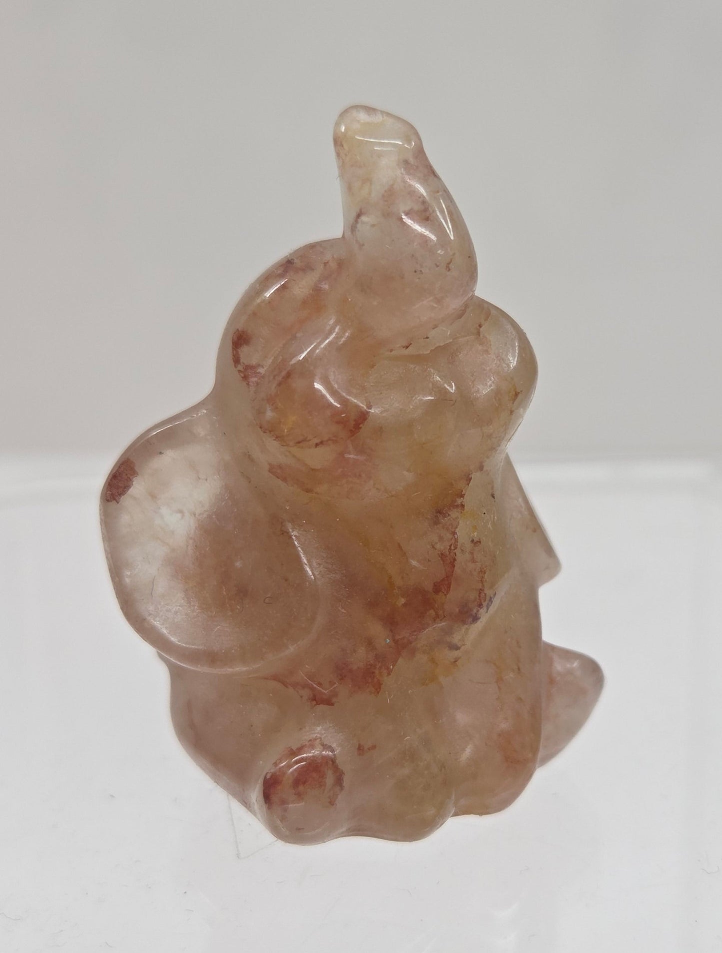 "Dumbo" baby elephant carving (S)