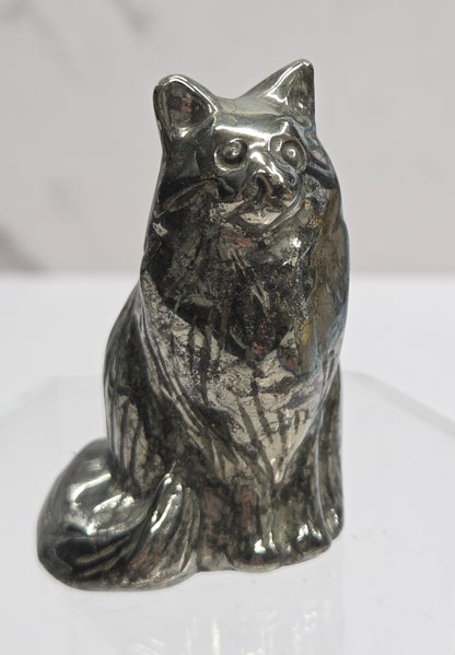 Cat/kitty carving - Maine Coone style (L)