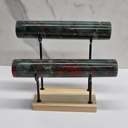 Bracelet holder - African Bloodstone