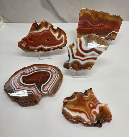 Carnelian slab