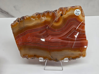 Carnelian slab