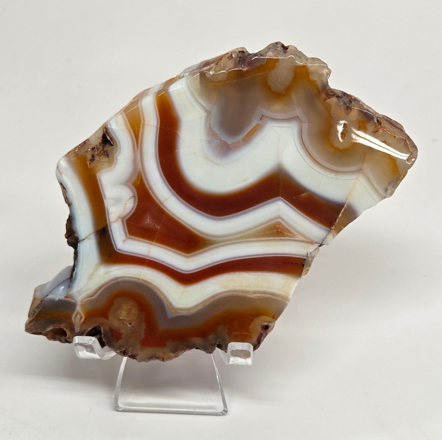 Carnelian slab