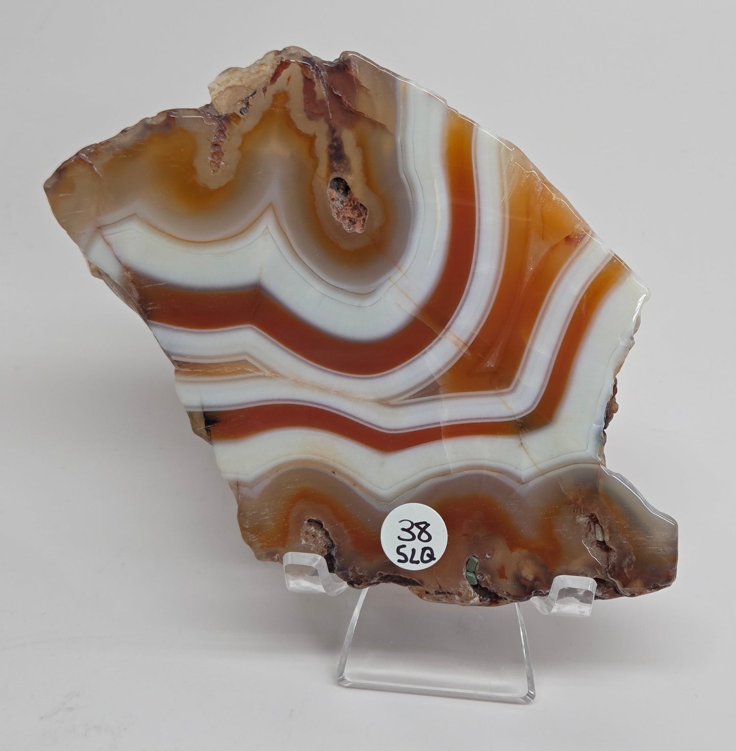 Carnelian slab