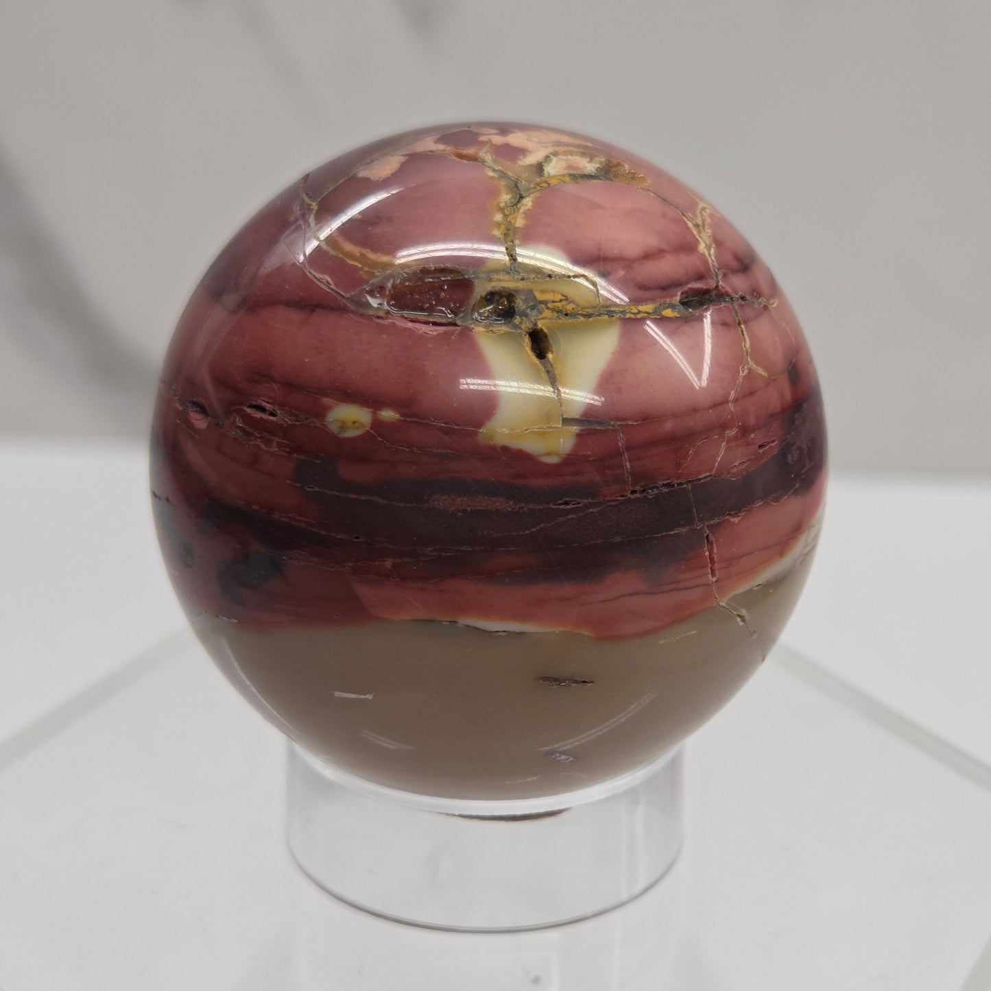 Mookaite sphere