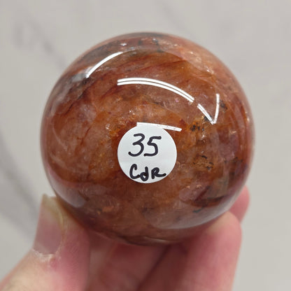 Fire Quartz/Golden Healer sphere