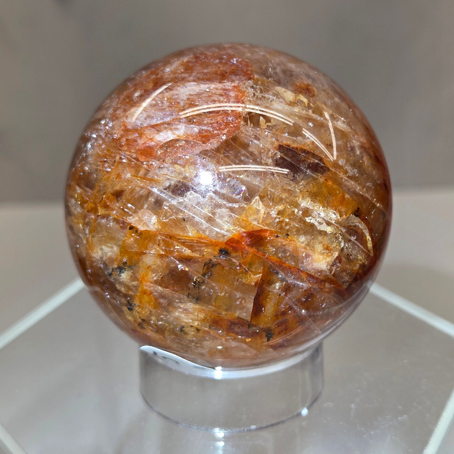 Fire Quartz/Golden Healer sphere