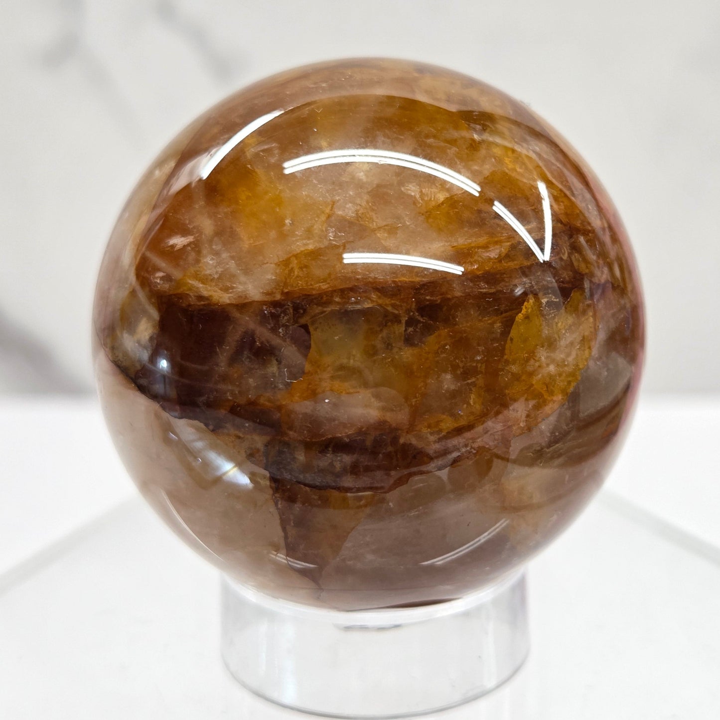 Fire Quartz/Golden Healer sphere