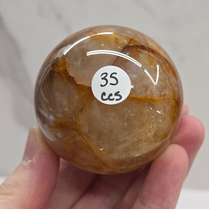 Fire Quartz/Golden Healer sphere