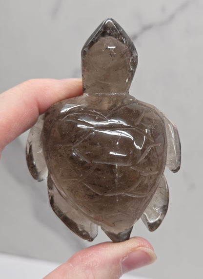 Turtle - Smoky Quartz