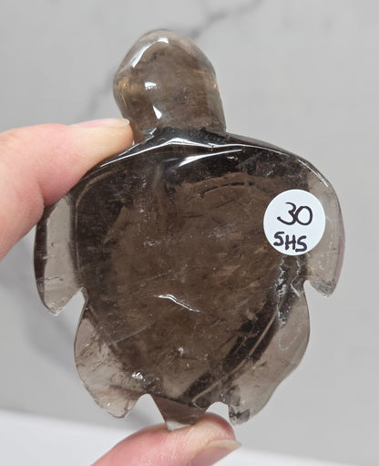 Turtle - Smoky Quartz