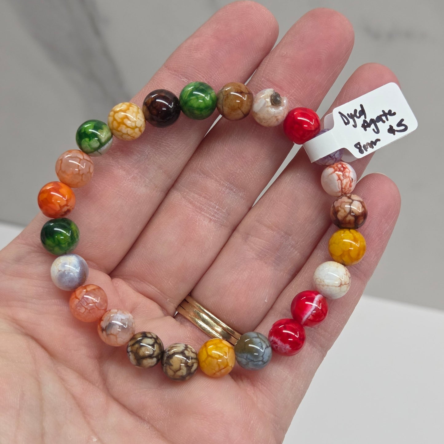 Bracelet - Dyed Agate