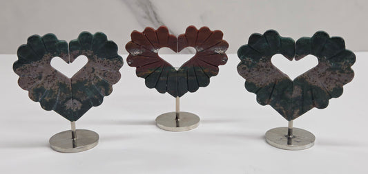 Heart wings on stand (S)