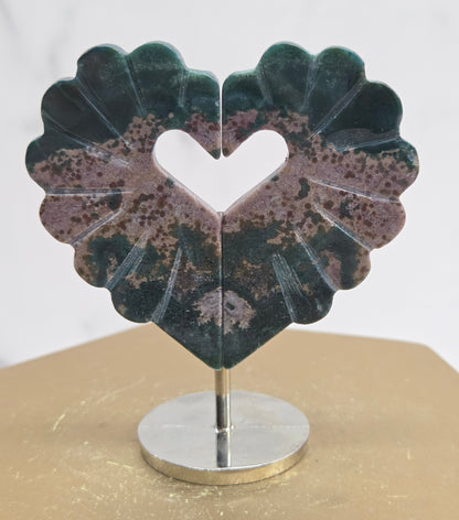 Heart wings on stand (S)