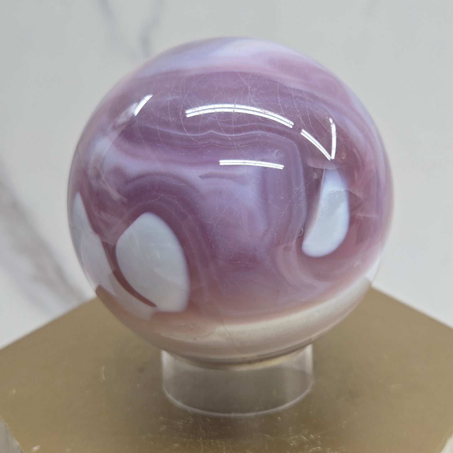 Jelly Agate sphere