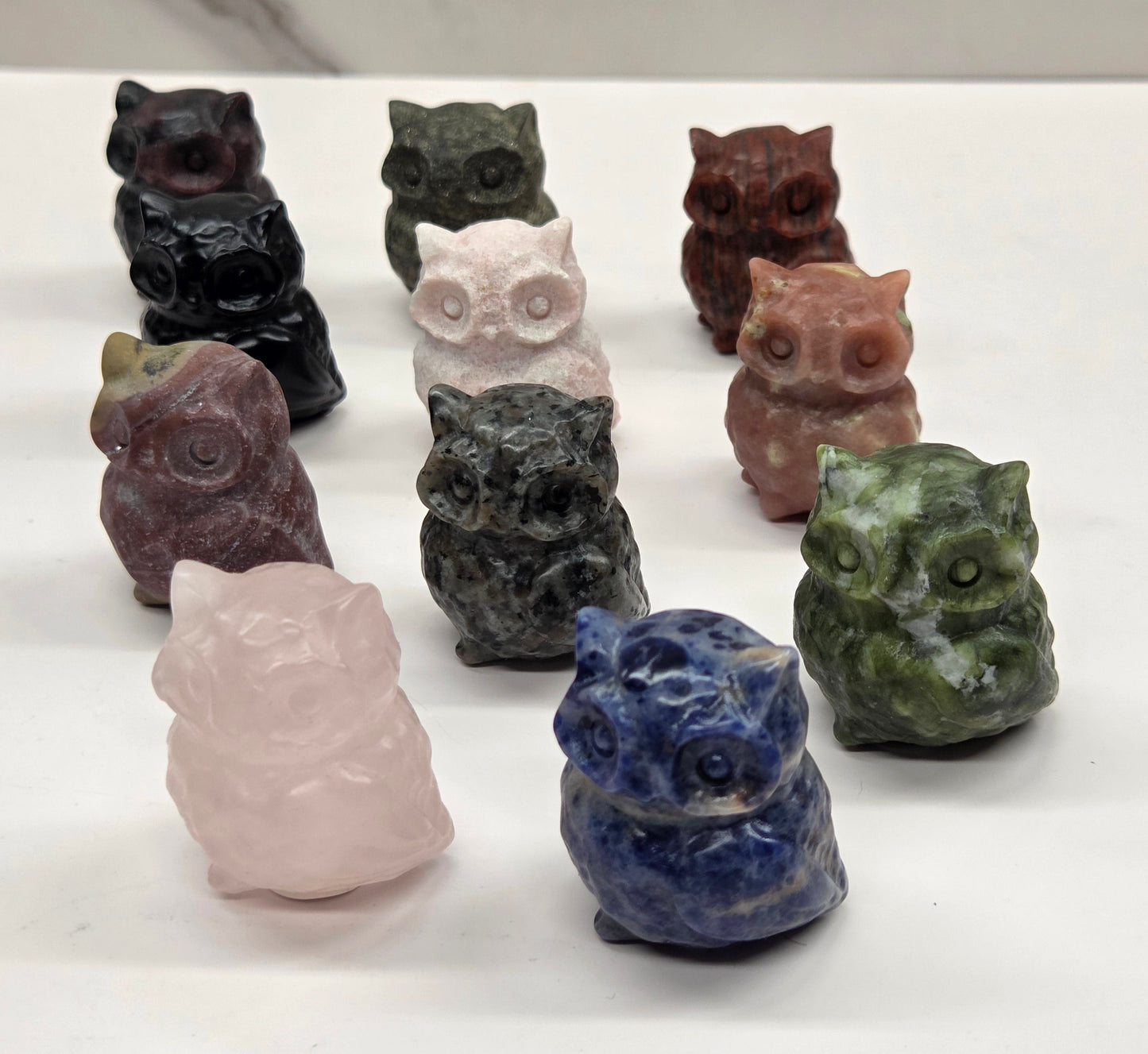 Fancy owl carving (small)