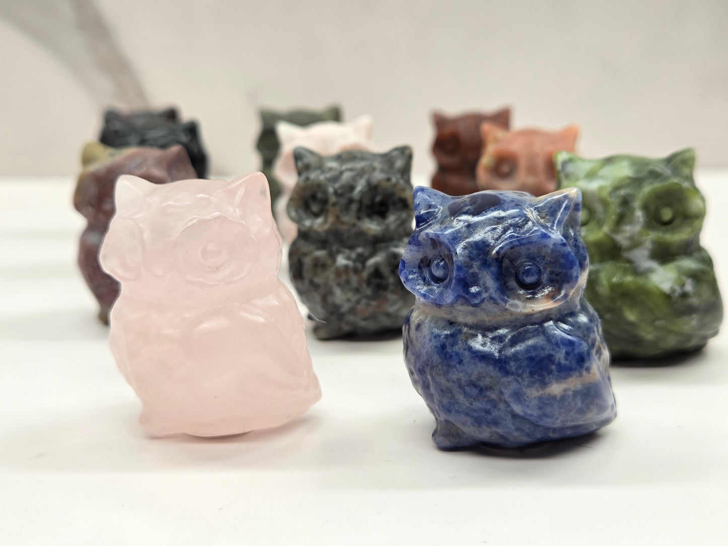 Fancy owl carving (small)