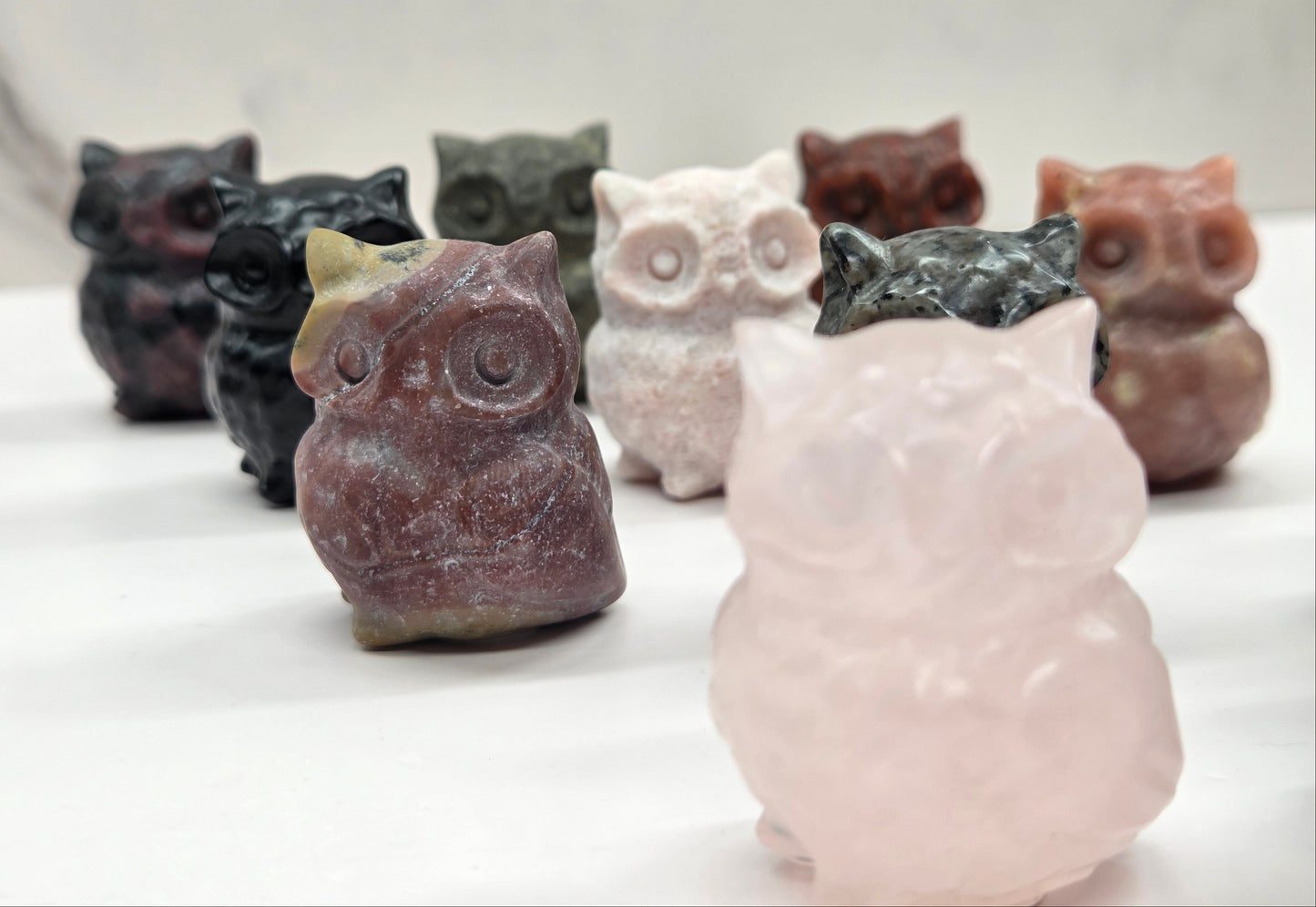 Fancy owl carving (small)