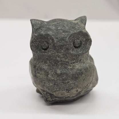 Fancy owl carving (small)