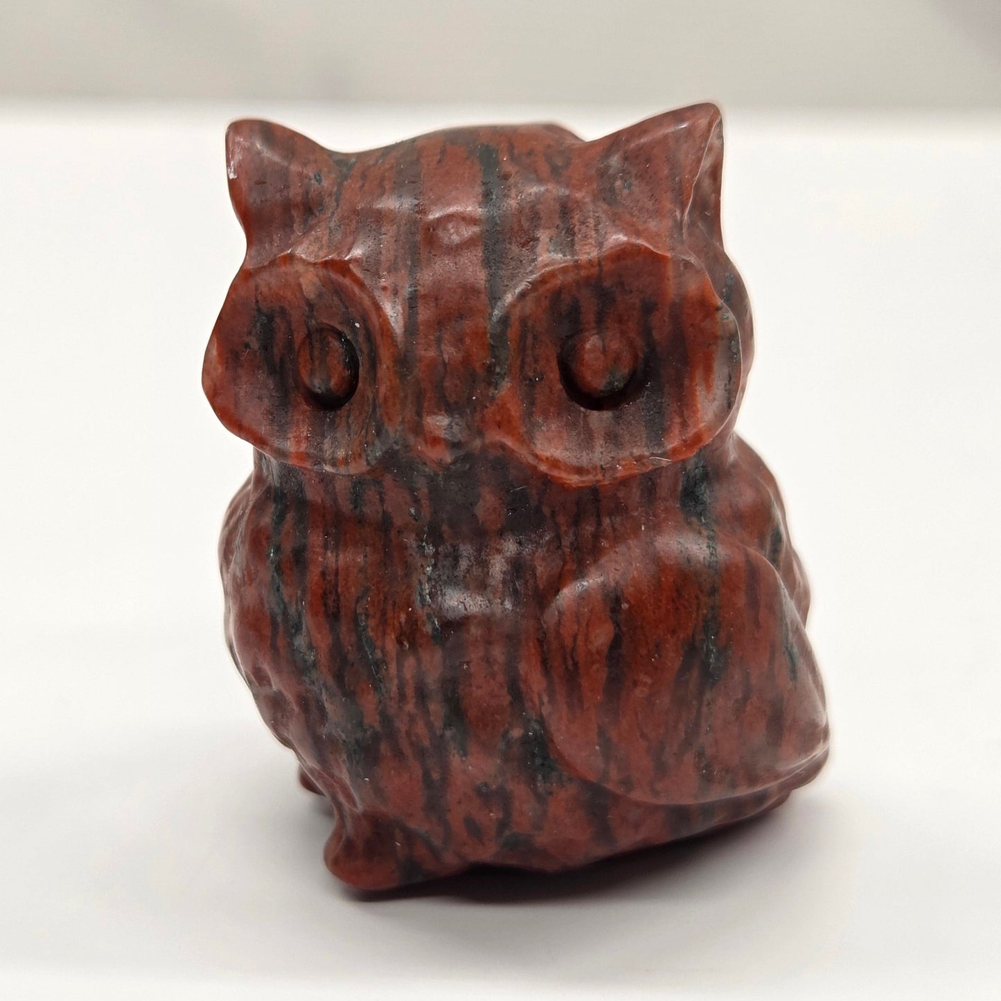 Fancy owl carving (small)