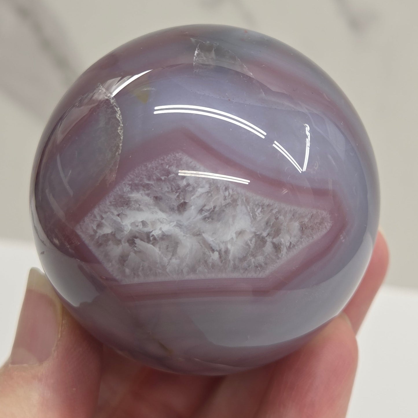 Jelly Agate sphere