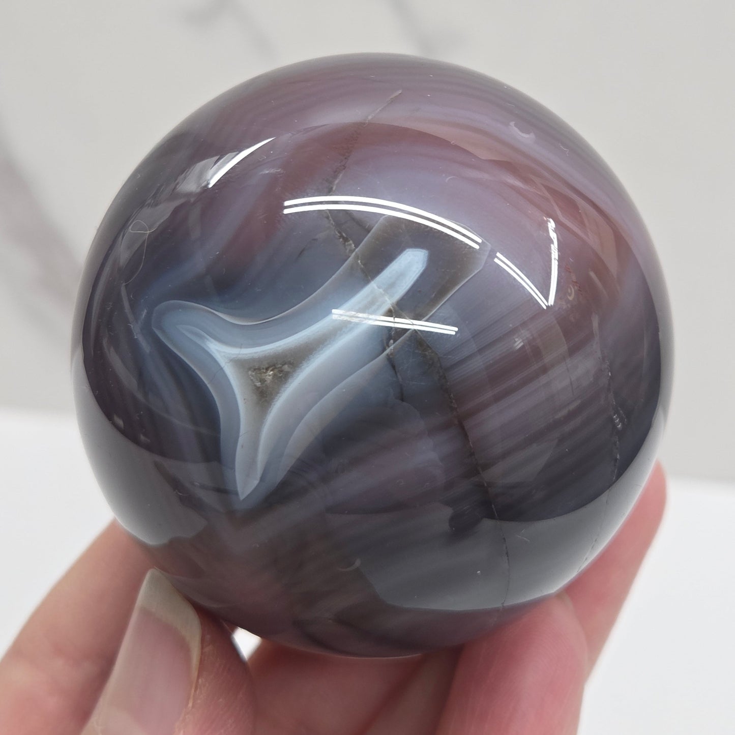 Jelly Agate sphere