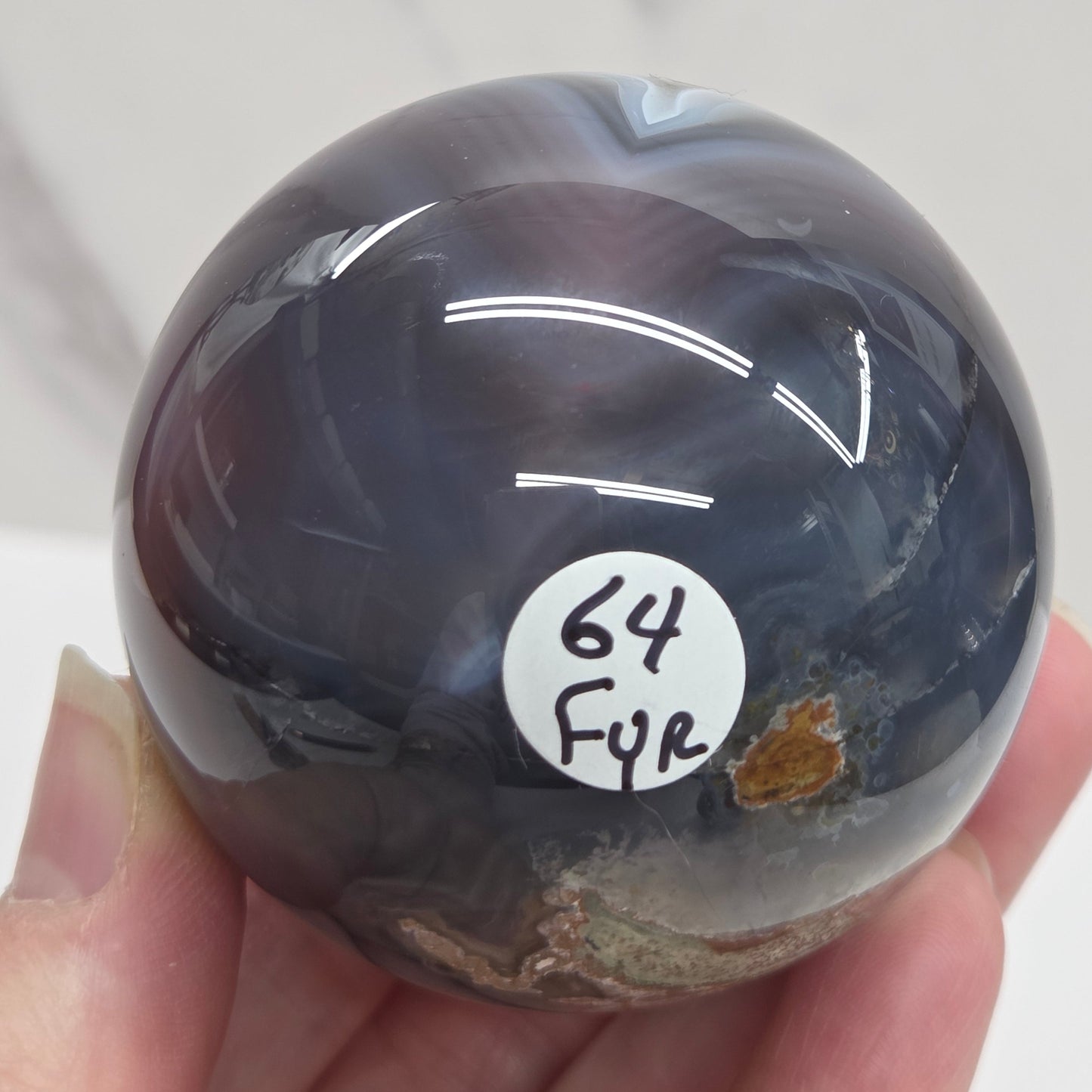 Jelly Agate sphere