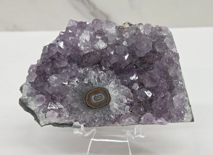 Amethyst with Stalactite eye specimens