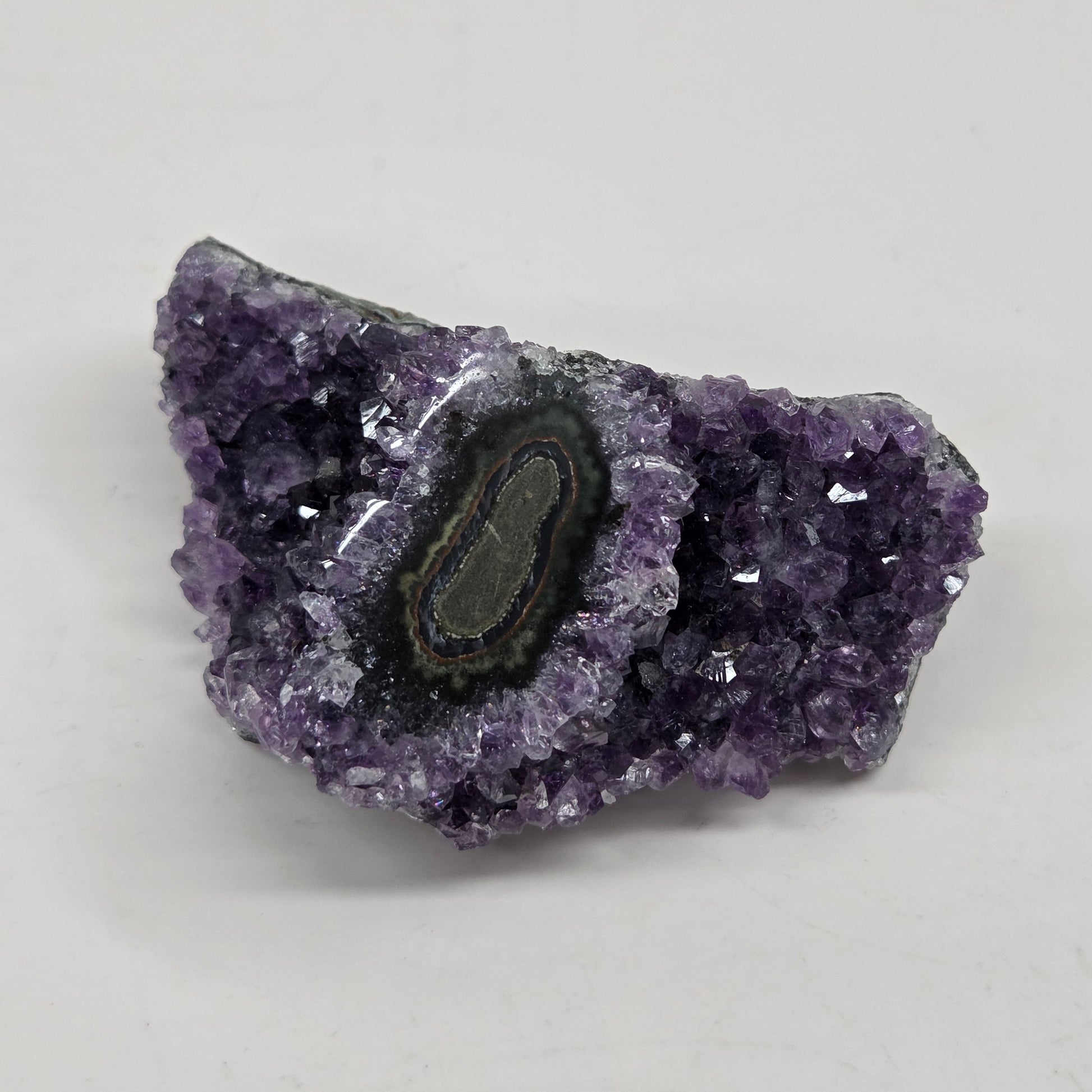 Amethyst with Stalactite eye specimens