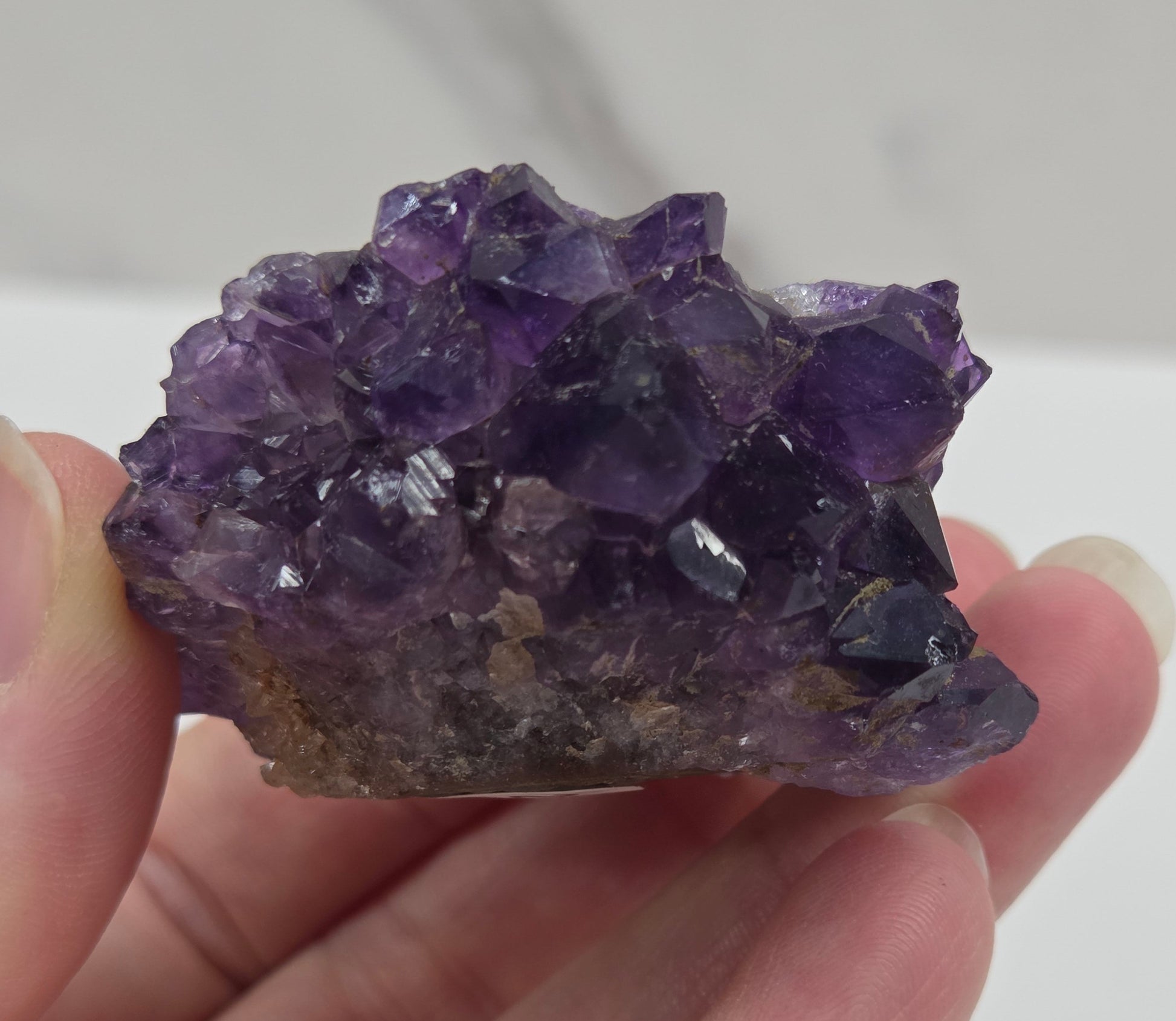 Amethyst with Stalactite eye specimens