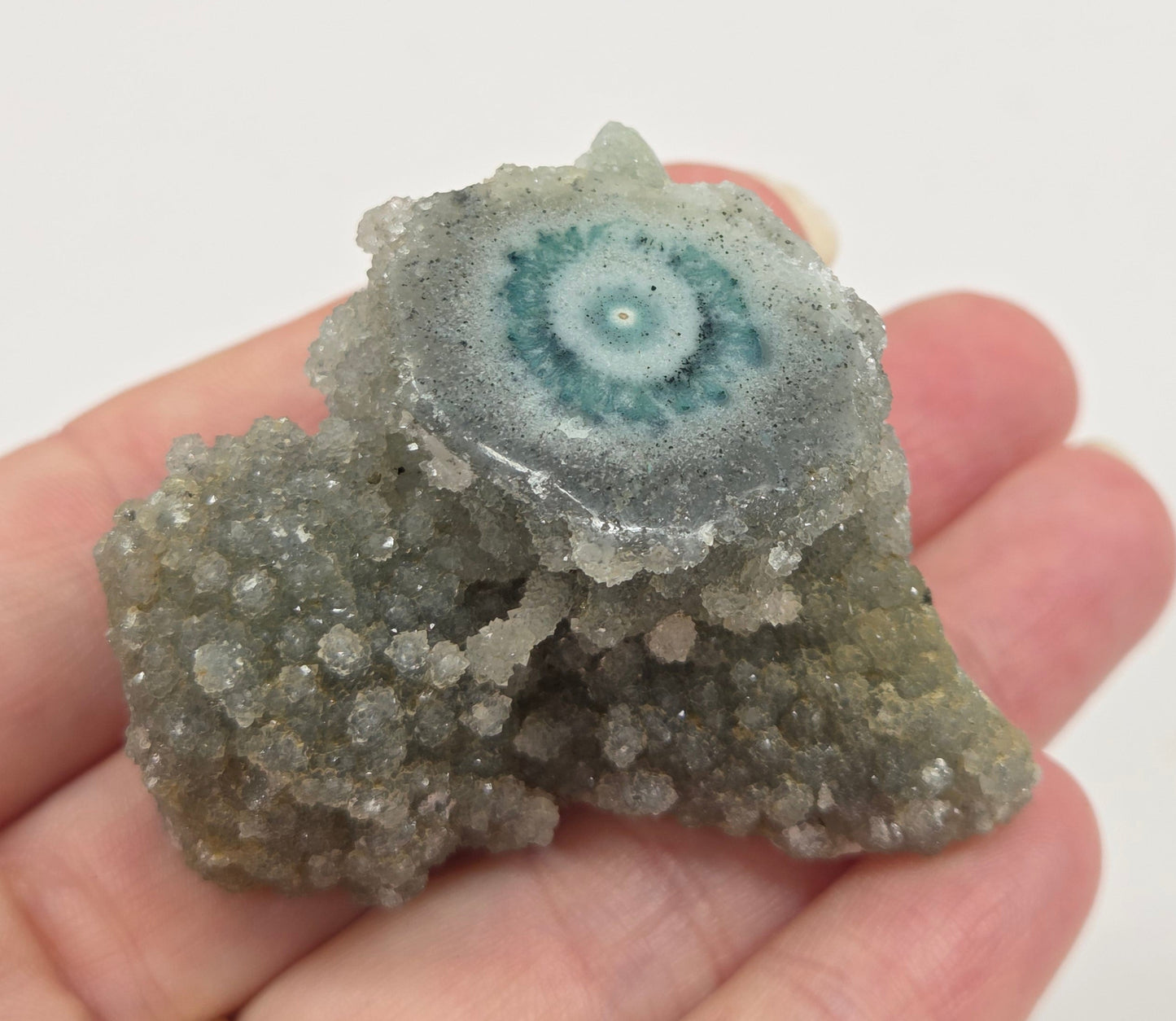 Amethyst with Stalactite eye specimens