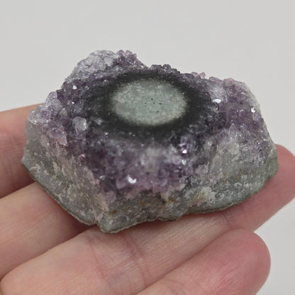 Amethyst with Stalactite eye specimens
