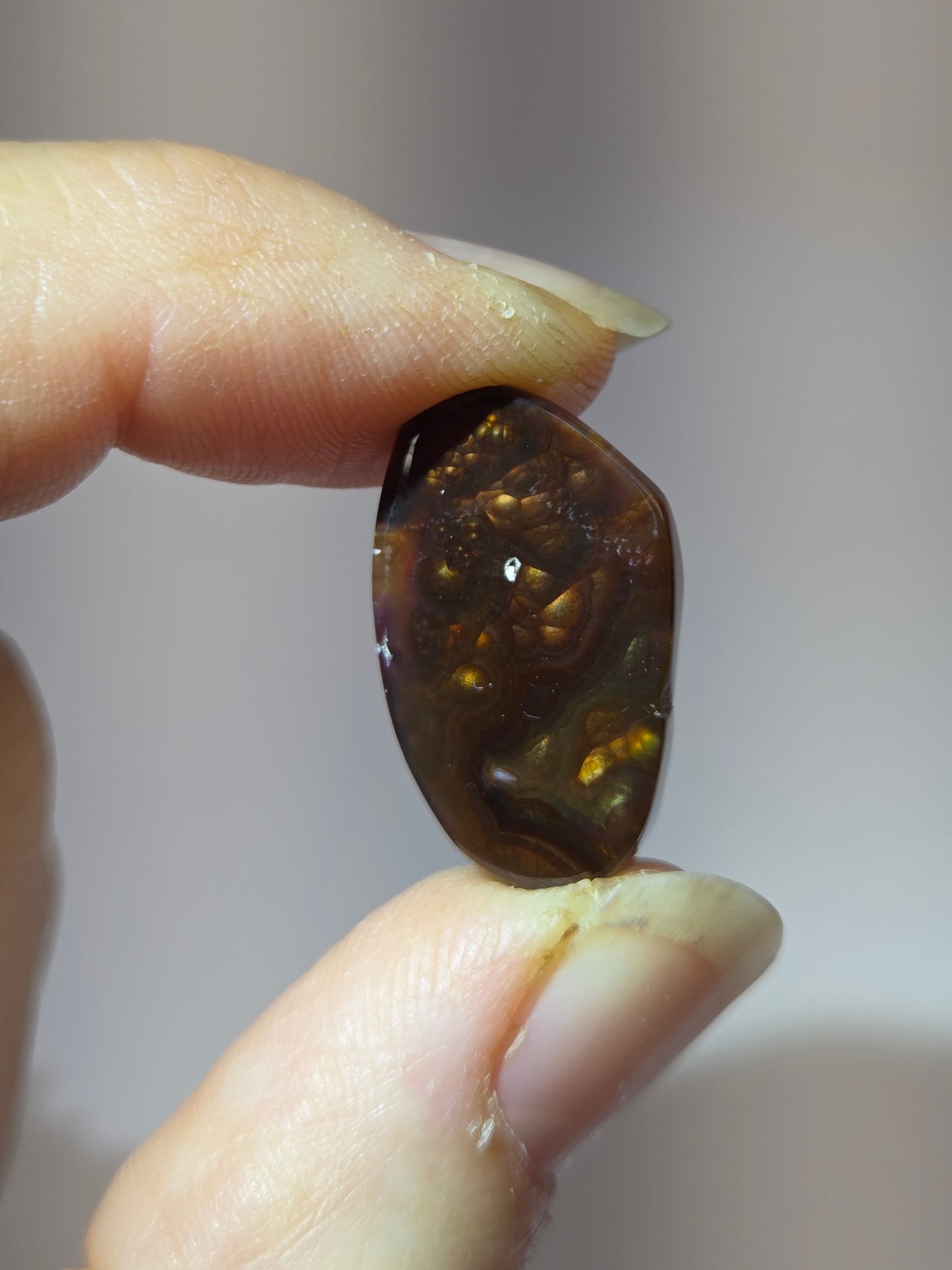 Fire Agate mini cab