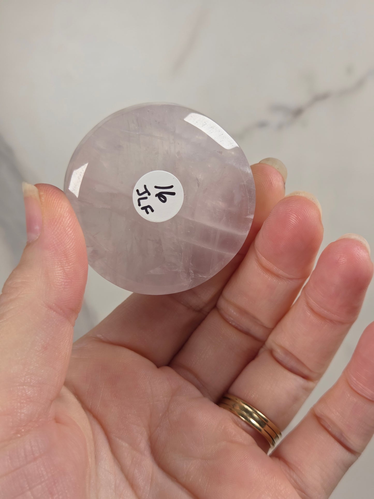 Rose Quartz bowl/sphere holder