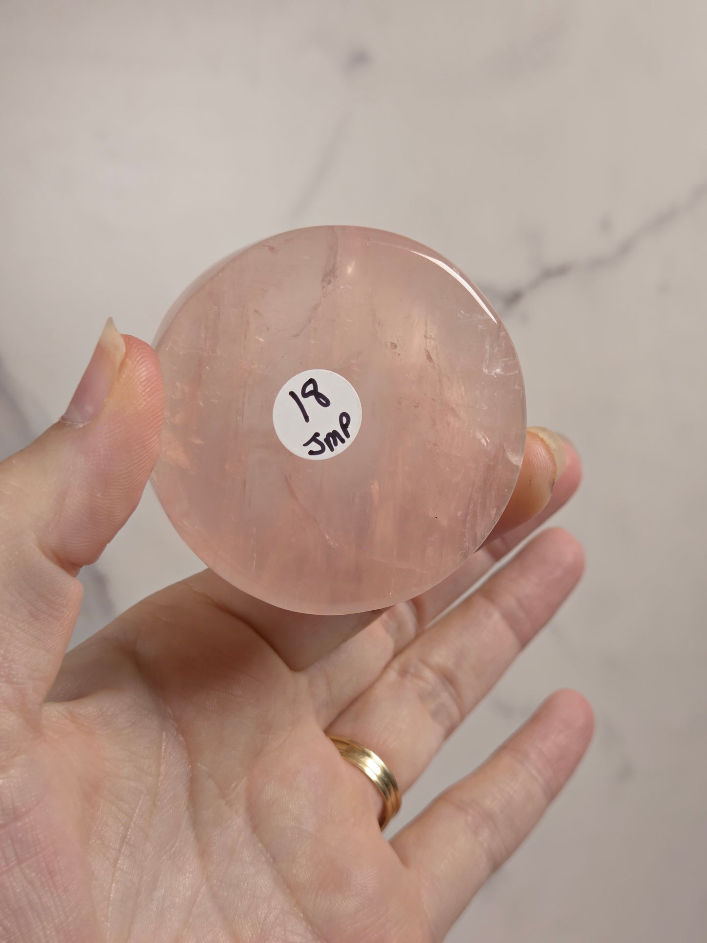 Rose Quartz bowl/sphere holder