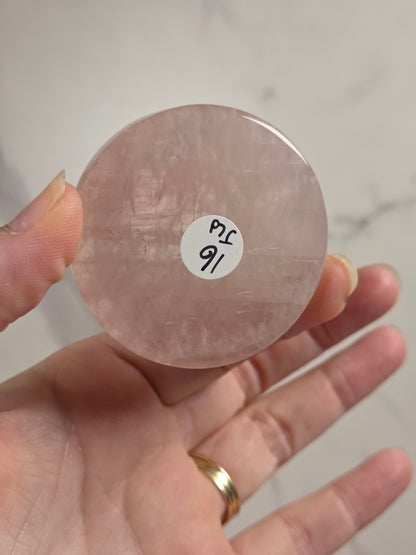 Rose Quartz bowl/sphere holder