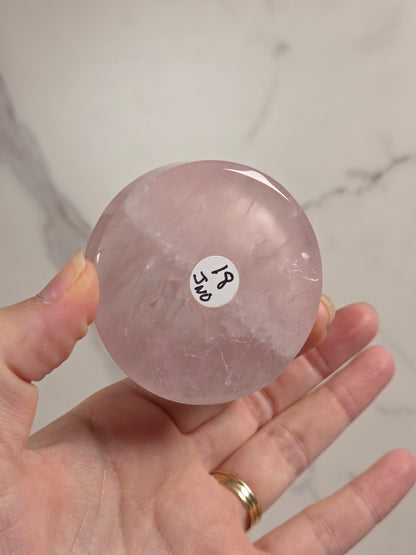 Rose Quartz bowl/sphere holder